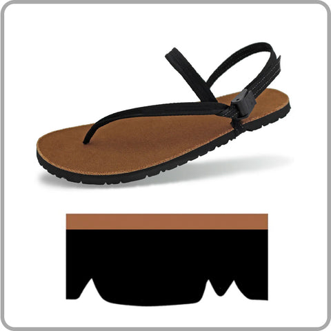 Alpha Sandals: Thick