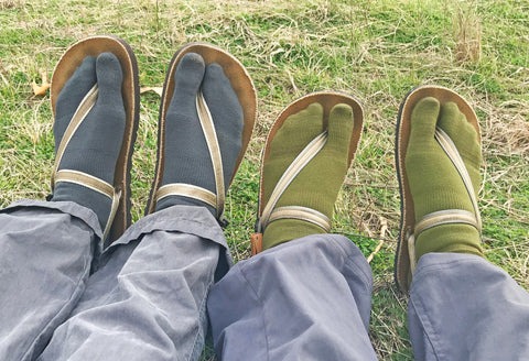 New Wool Tabi Socks for Sandals