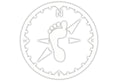 barefoot explore decal