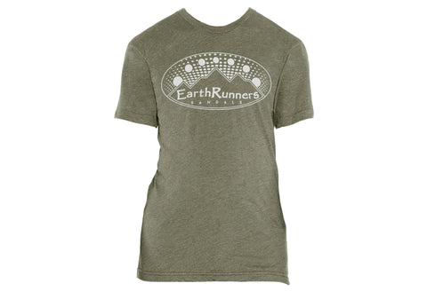 unisex earth runners sage tee