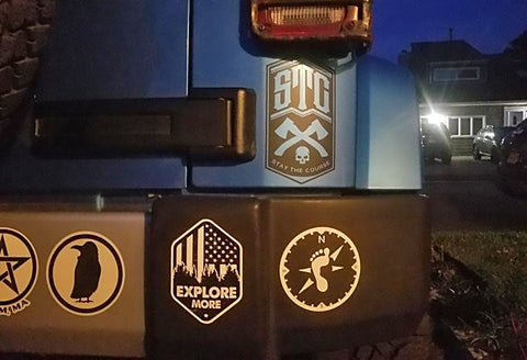 barefoot explore decal jeep hover